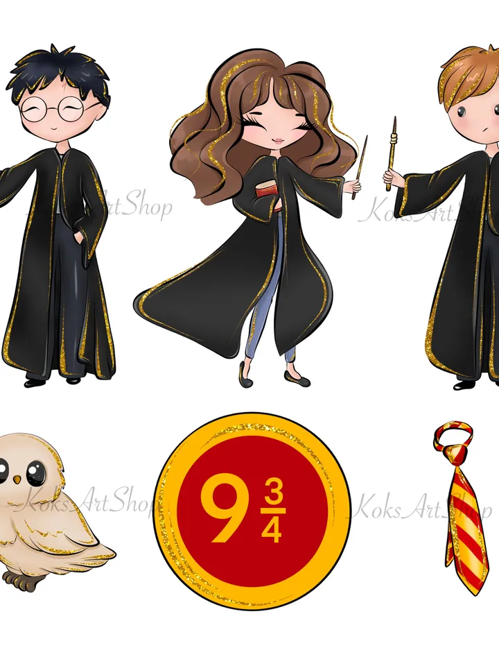 Wizard clipart, wizarding school clipart, magic clipart, magic school clipart, magic clip art, magic stickers, wizard stickers