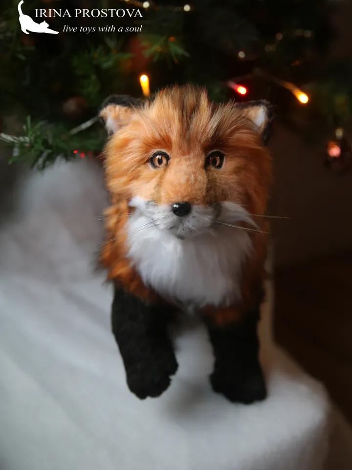 Fox sewing pattern plush toy | instruction how to sew | Stuffed Animal Sewing Tutorial
