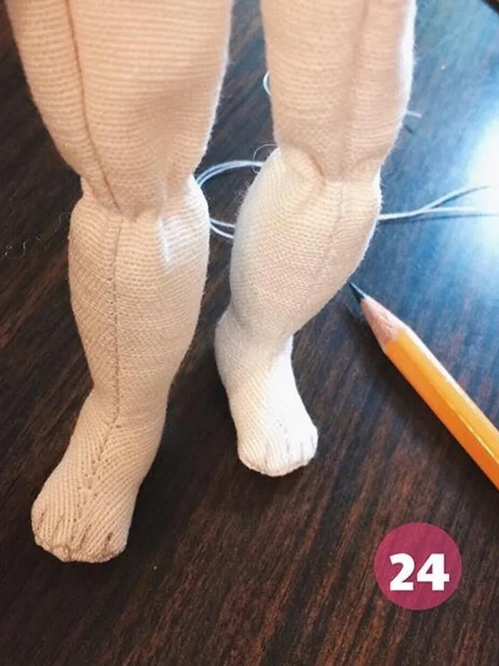 How To Make textile doll simple Bearded man Eng PDF