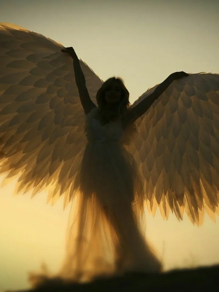 angel wings costume, cosplay wings, white angel wings, Costume Bellydance, Cosplay angel, large angel wings, wings Photo Prop