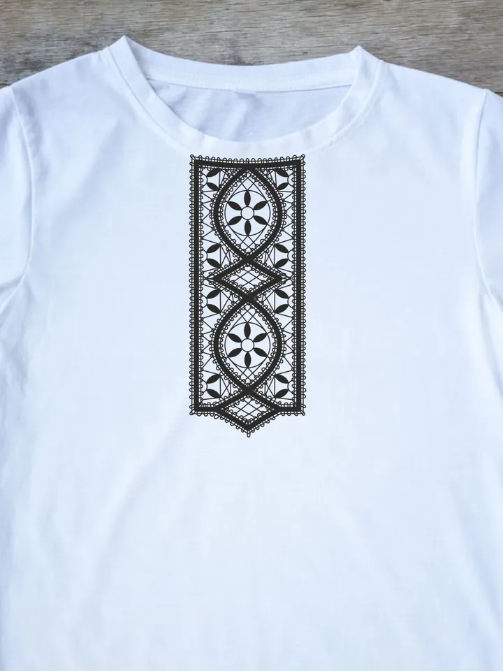 Bobbin lace pattern of Decor Lace souvenir printable pattern PDF