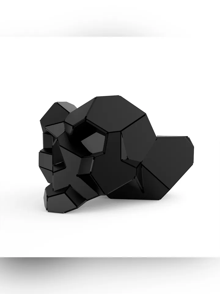 Welding Project Plans Drawings Skull Ashtray (DXF, PDF)
