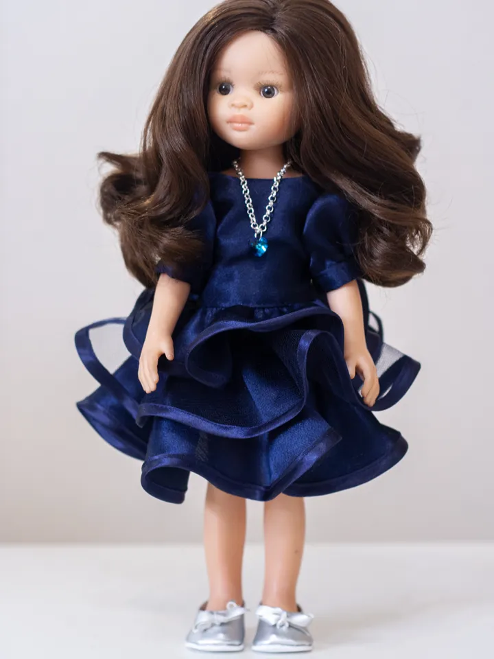 Paola Reina dress, shoes, Paola Reina clothes, 13 inch doll clothes, Dress up doll, Doll clothing, 13 inch doll clothes