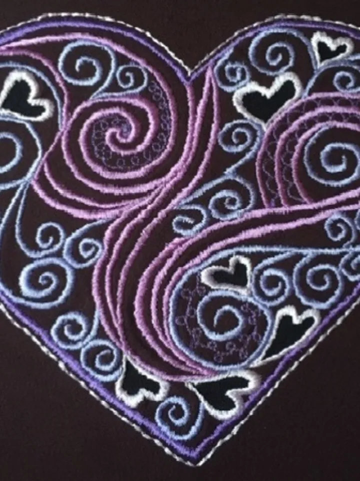 Heart Embroidery-educational video course