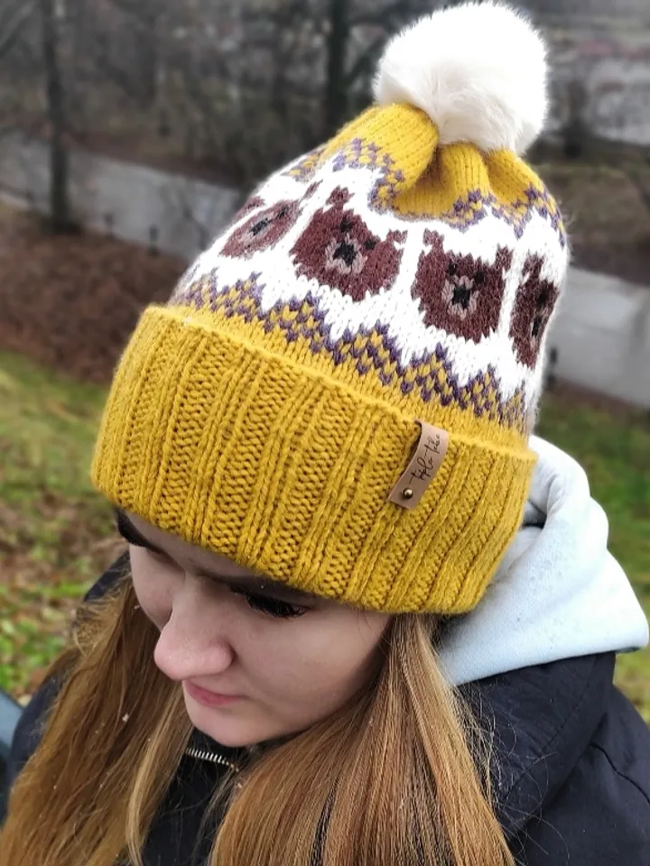 Bright womens hat