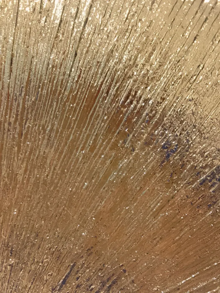 painting “Silver Rays”