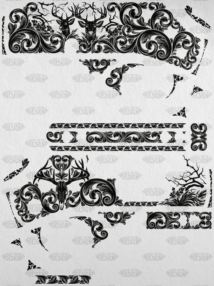 VECTOR DESIGN Henry H009GL 30-30 Scrollwork