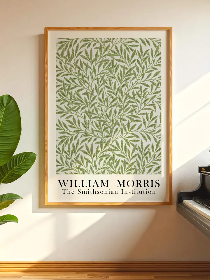 William Morris Wall Art, Vintage Botanical Print, Floral Poster Arts Decor, Digital Download, William Morris Print Digital Download 016