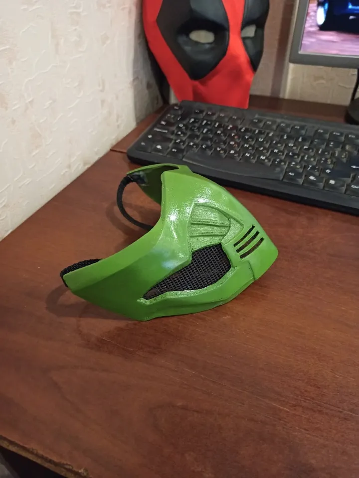 Scorpion mask from Mortal Kombat X