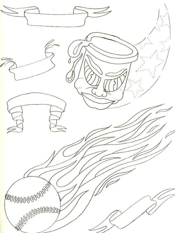 2 -Many Line Drawings By Tommy 2-Tone