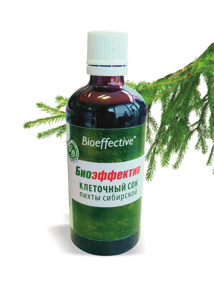 BioEffective Siberian fir cell juice, 30 ml, BioEffective, fir, cell juice