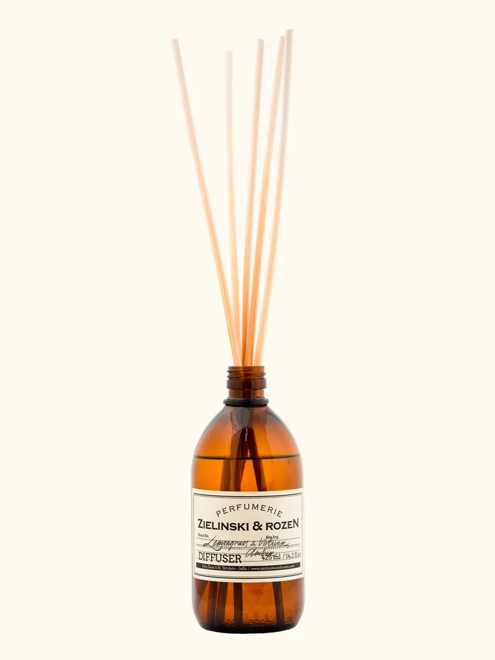 Aromatherapy diffuser Lemongrass, Vetiver, Amber 425 ml ( 14.37 oz) Original Israel