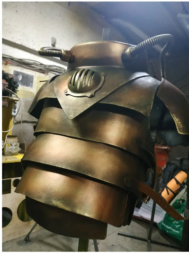Skaven warlock engineer - cosplay backpack - Warhammer Fantasy Battle larp armour