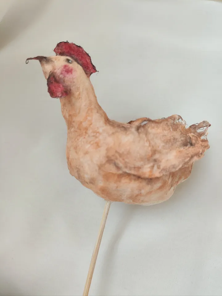 Easter decor chicken Topper