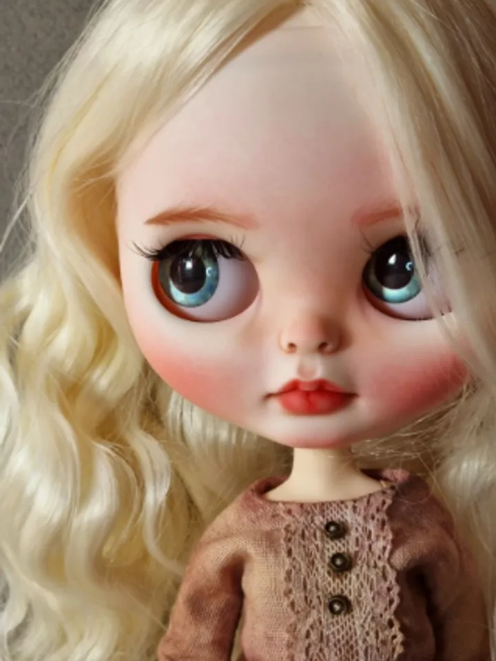 Blythe Doll Custom Cinderella OOAK TBL Long Hair Princess Doll Gift for Girl