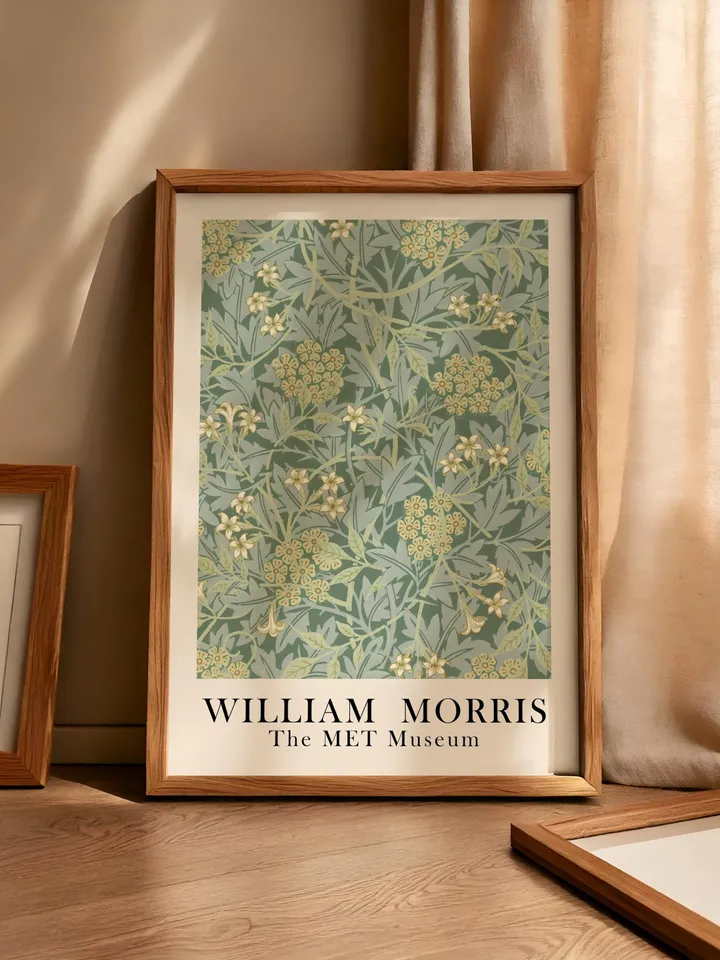 William Morris Wall Art, Vintage Botanical Print, Floral Poster Arts Decor, Digital Download, William Morris Print Digital Download 007