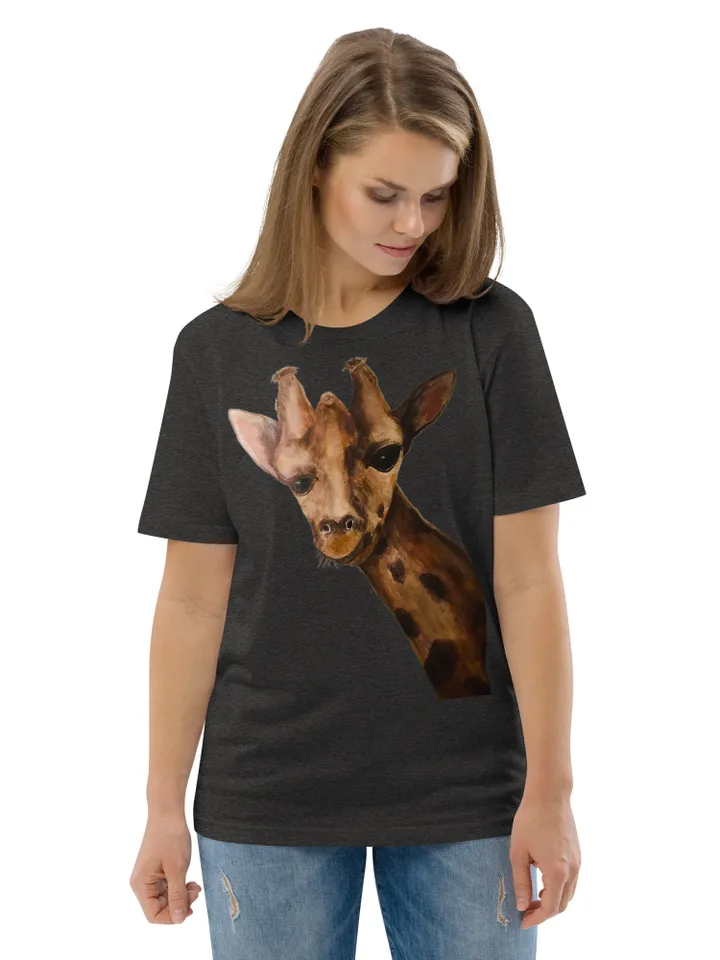Girrafe Unisex organic cotton t-shirt