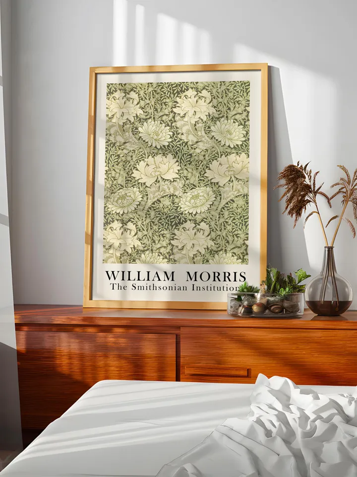 William Morris Wall Art, Vintage Botanical Print, Floral Poster Arts Decor, Digital Download, William Morris Print Digital Download 014