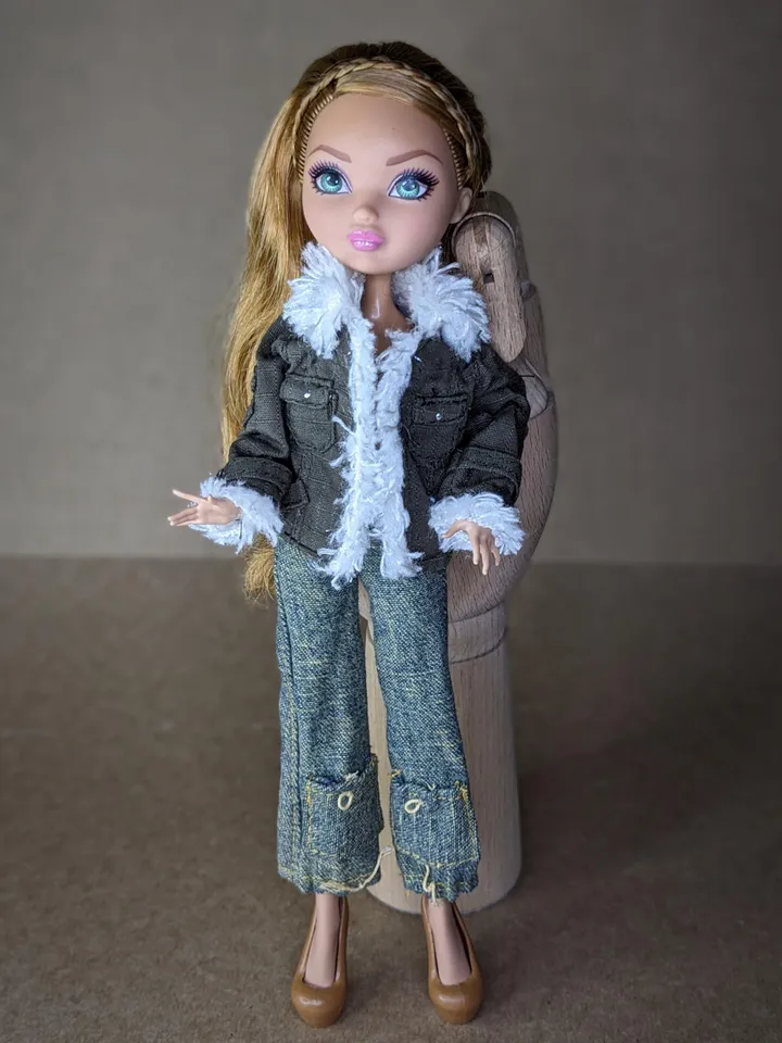 Khaki jacket for 10.5-inch female dolls (MH, EAH)