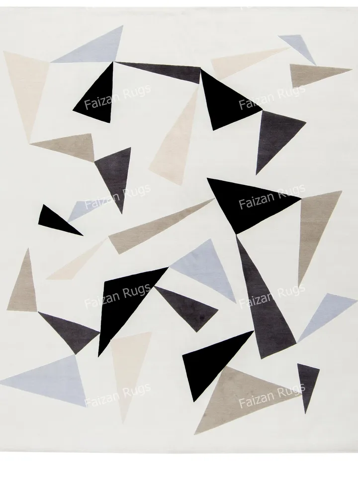 Multi Triangle Hand knotted modern rugs 100% wool for living room, bed room, kids room in any size 9x12,8x10,6x9,5x8,3x5 Hurry up guys!!