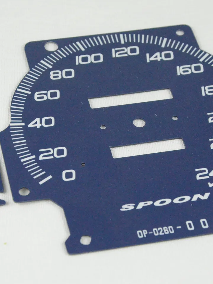 Gauge Faces Overlay kit Spoon style for Honda Civic Ek9 Type-R gauge cluster