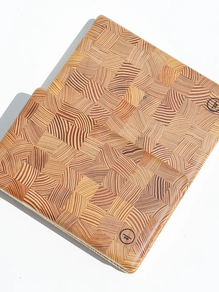 Southern Yellow Pine End Grain Cutting Board - Jasper