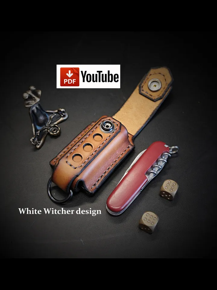Leather patern to make a Case for victorinox Spartan/Cadet/Recruit.EDC43