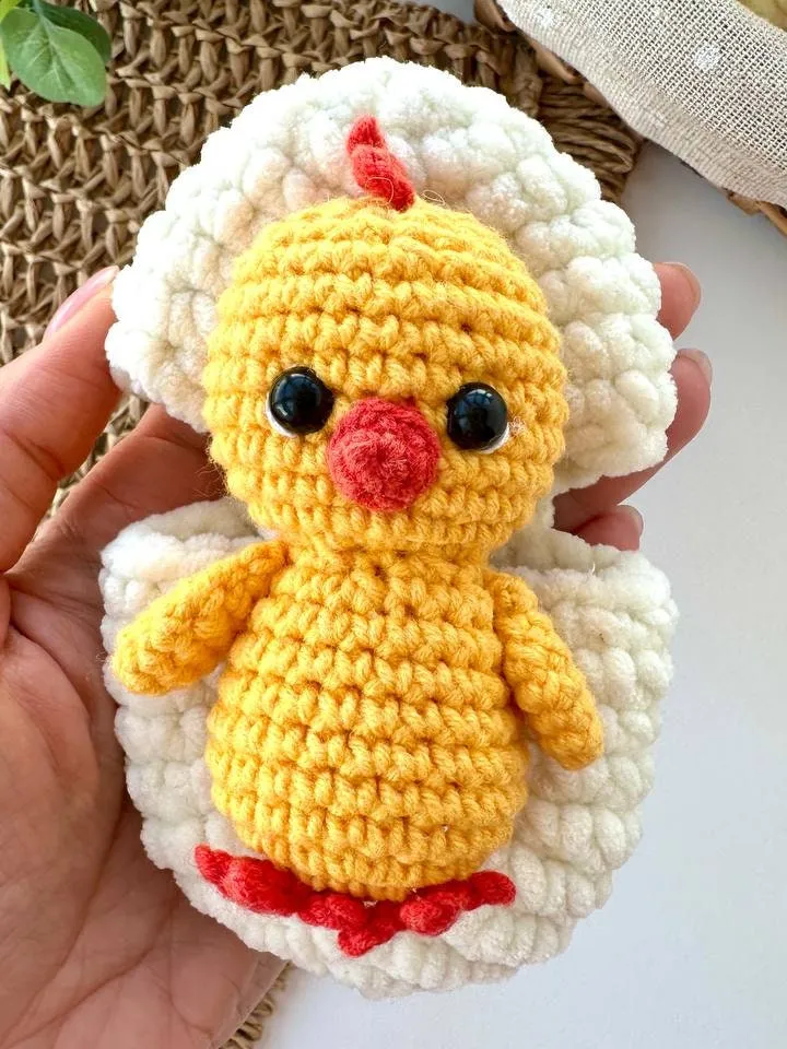 Crochet pattern Easter Bunny in carrot, chick, budgie and Turtle in egg, bee in beehive - Amigurumi plushie crochet patterns - English Pdf