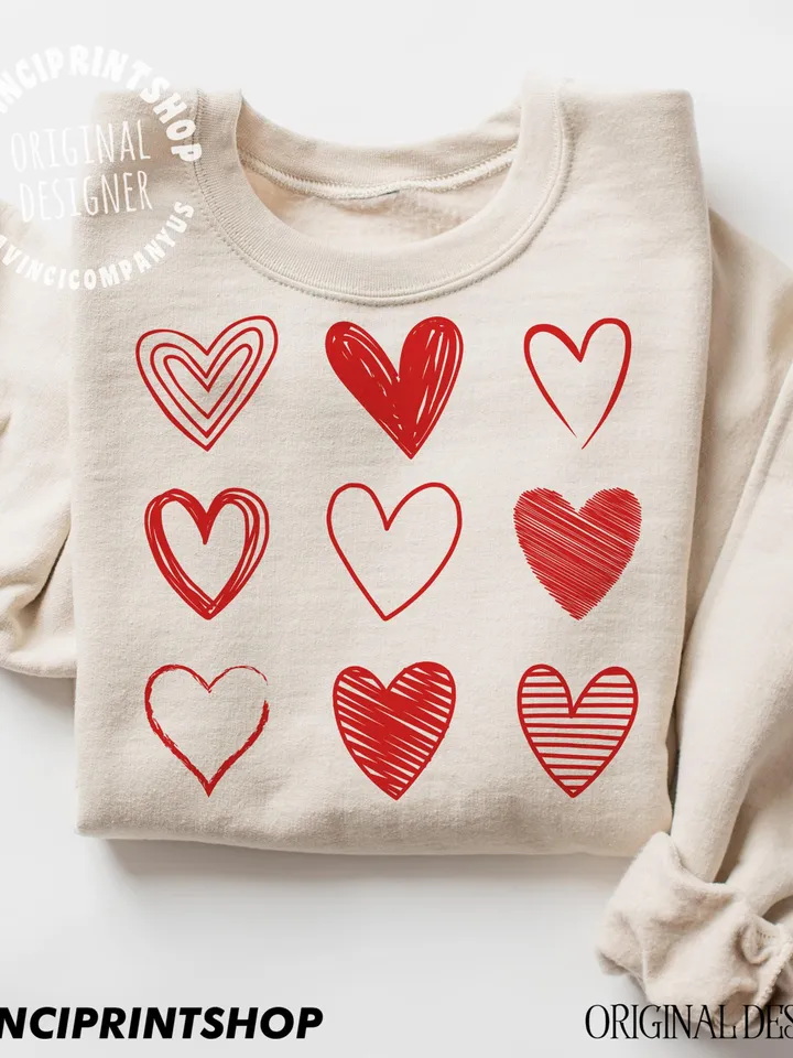 Valentines Hand Drawn Heart svg, Valentines Shirt Svg, Valentines svg, Heart svg, Love svg, Valentines png, Love Sublimation, png for shirts