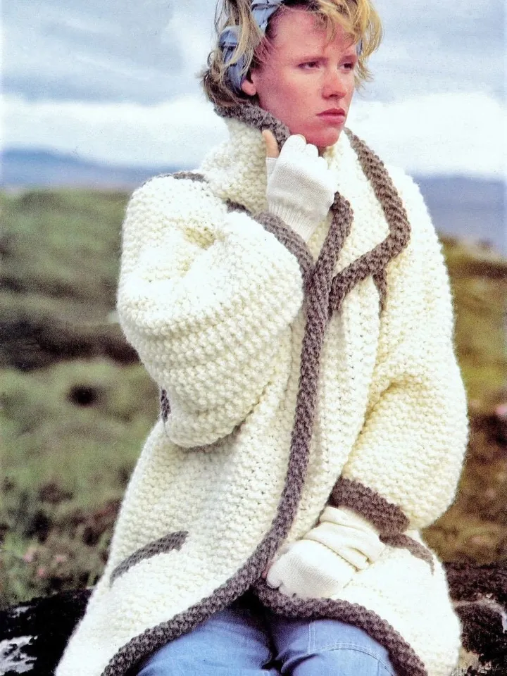 Cardigan knitting pattern, jacket knitting pattern , ladies cardigan , chunky cardigan pdf