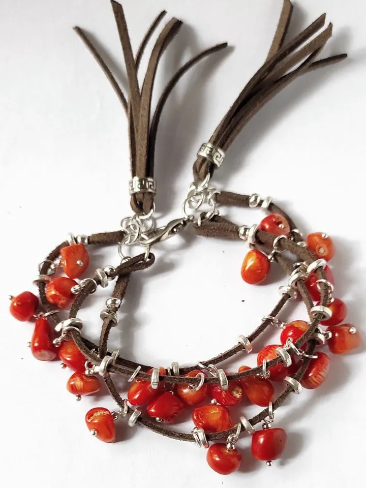 Coral bracelet