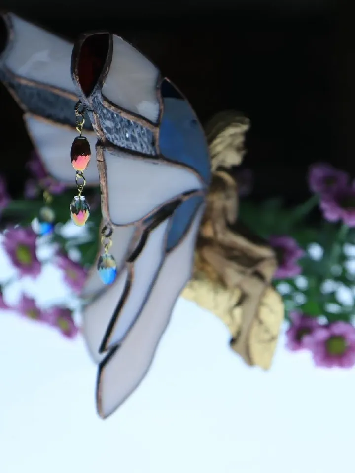 Fairies (Simple). Tiffany Stained Glass, Stained Glass Fairies, Stained Glass Fairy