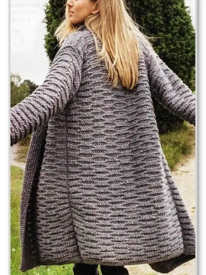 Knitting pattern , cardigan knitting pattern pdf , easy cardigan