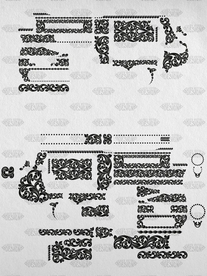 VECTOR DESIGN Smith & Wesson 460 V 5 in, Performance 500 3,5 in Scrollwork