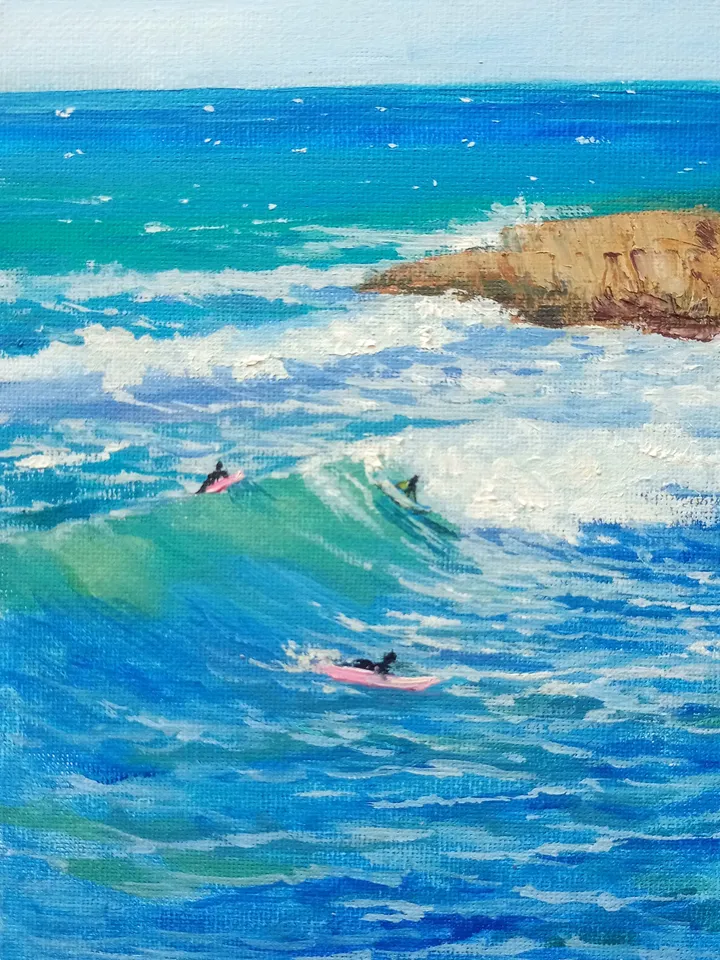 Three Pictures Seascape ocean art ocean art coastal art