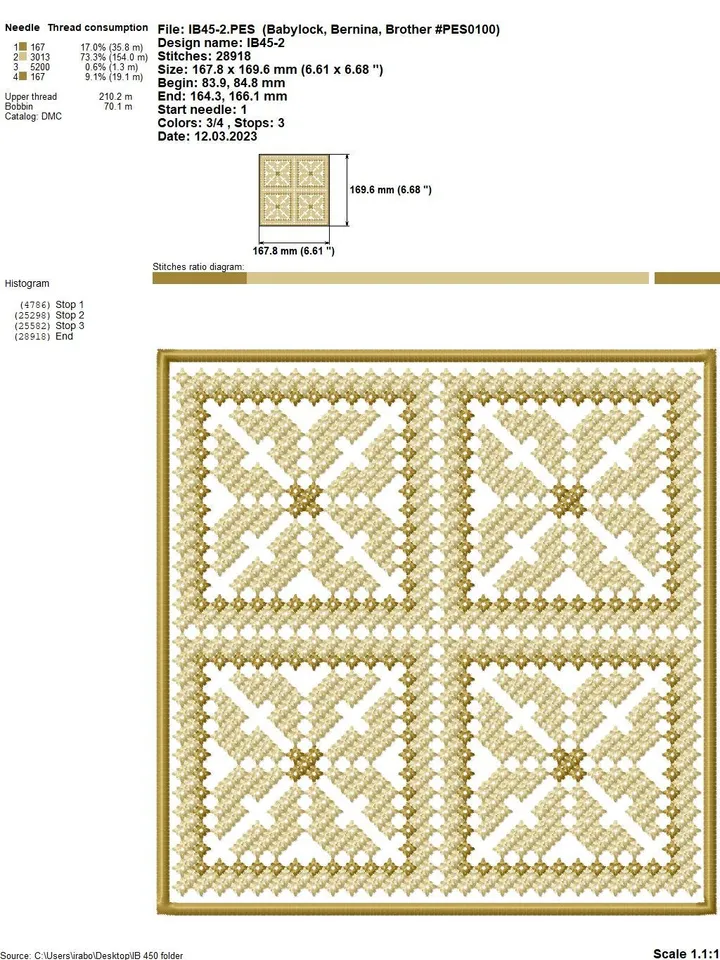 Set designer of 20 machine embroidery designs with a large French knot to create your own compositions and decorate clothes, accessories