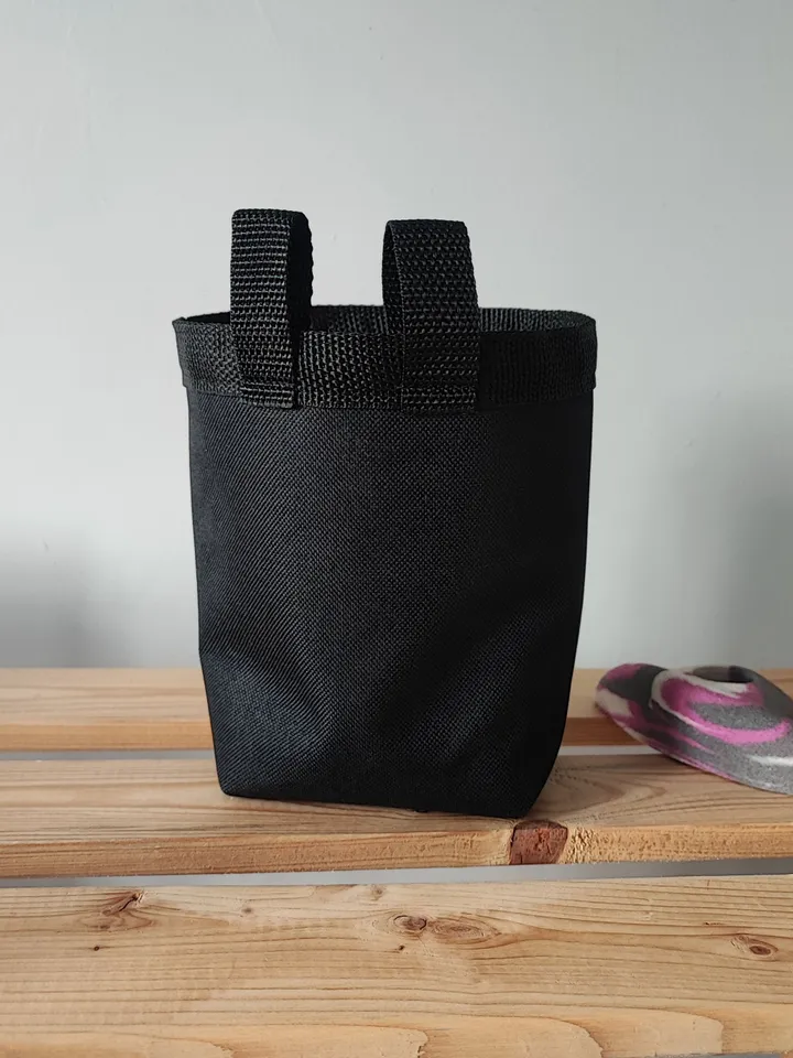 Chalk bag Not Cocaine №2 for rock climbing and bouldering