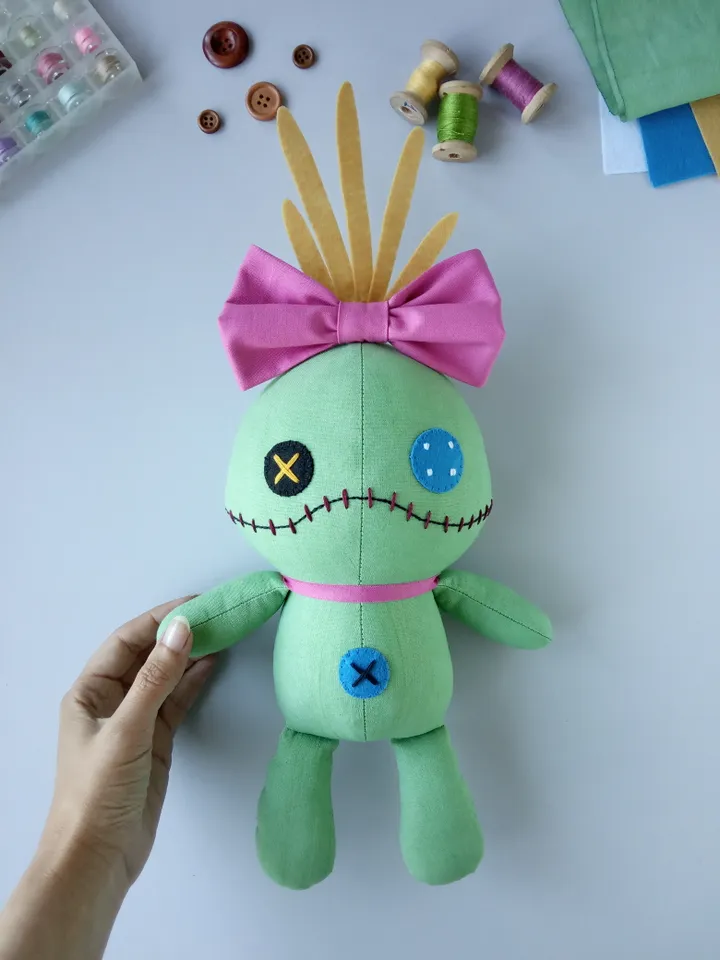 Scrump Doll Sewing Pattern (2 sizes)