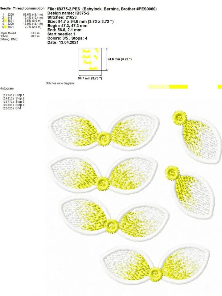 Plumeria brooch and earrings FSL machine embroidery designs Free standing lace embroidery pattern 3D flower embroidery motif Flower FSL