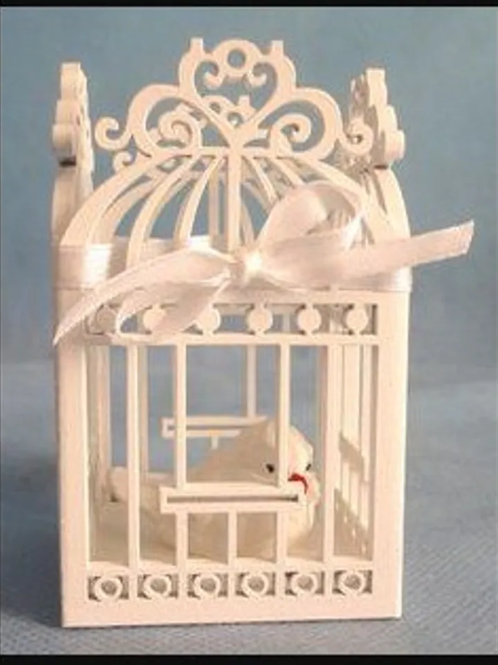 Digital Template Cnc Router Files Cnc Birdcage Files for Wood Laser Cut Pattern