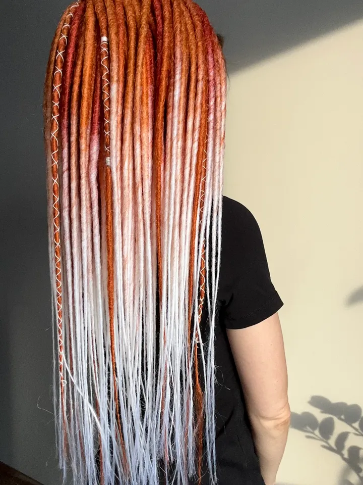 Dreadlocks soft dreads ginger dreads