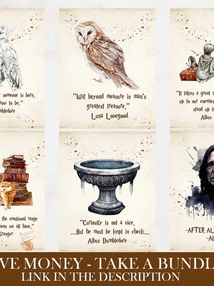 Wizarding World Poster; Wizard printable Wall art; Magic School nursery; Wizarding World Quotes; Wizard Poster; Wizard Print; Wizard Decor
