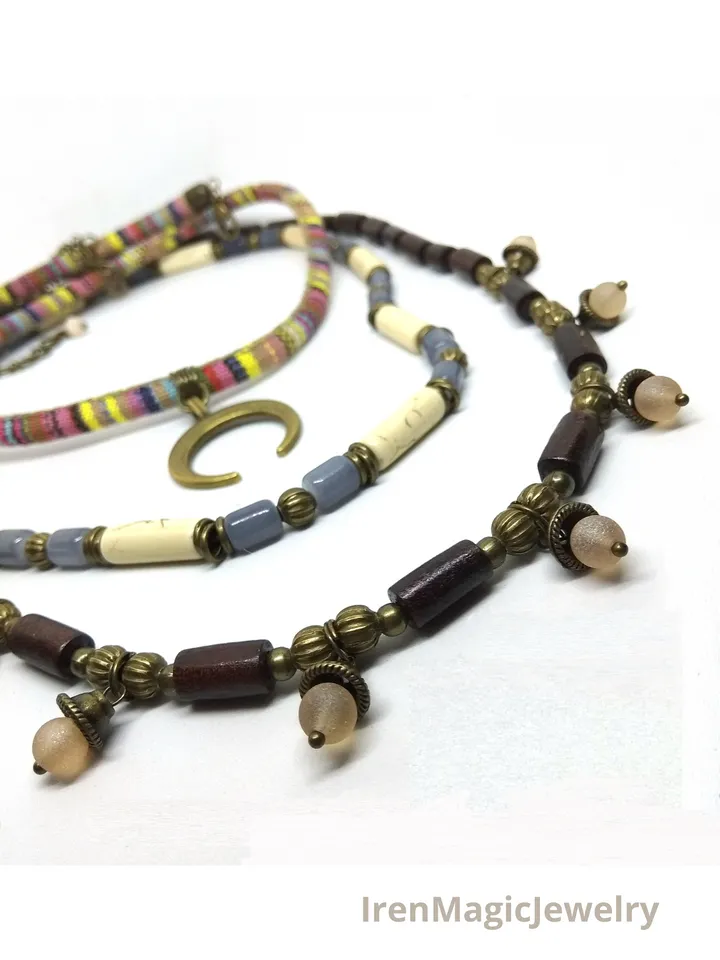 Boho Necklace Jewelry Set Unisex For Women For Men