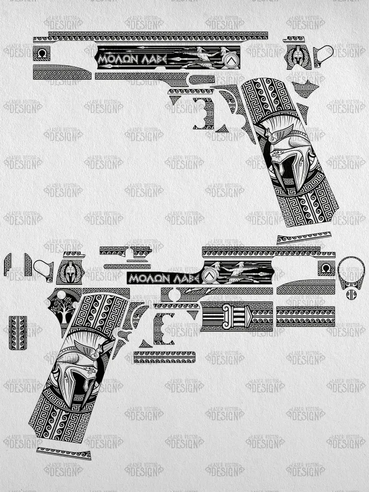 VECTOR DESIGN Smith & Wesson SW 1911 Molon labe
