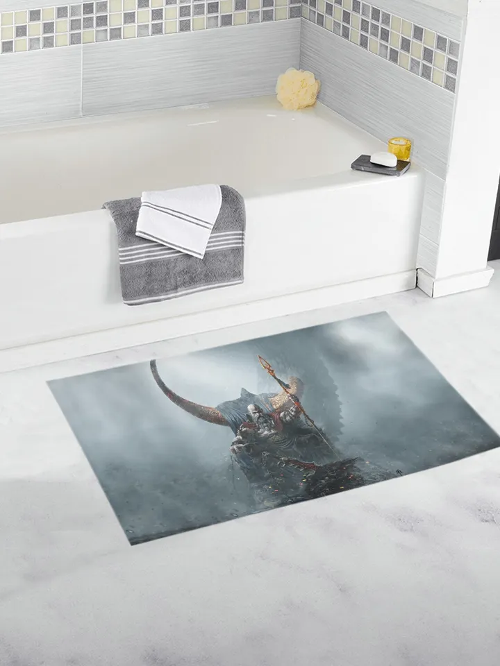 God of War Bath Mat, Bath Rug