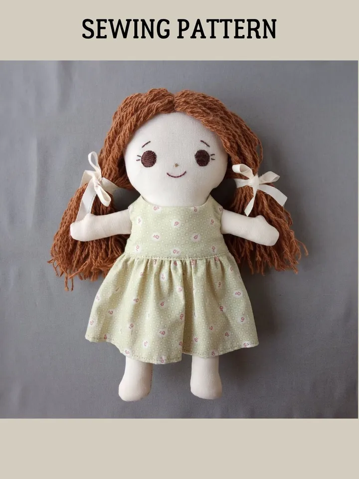 Rag Doll Sewing Pattern