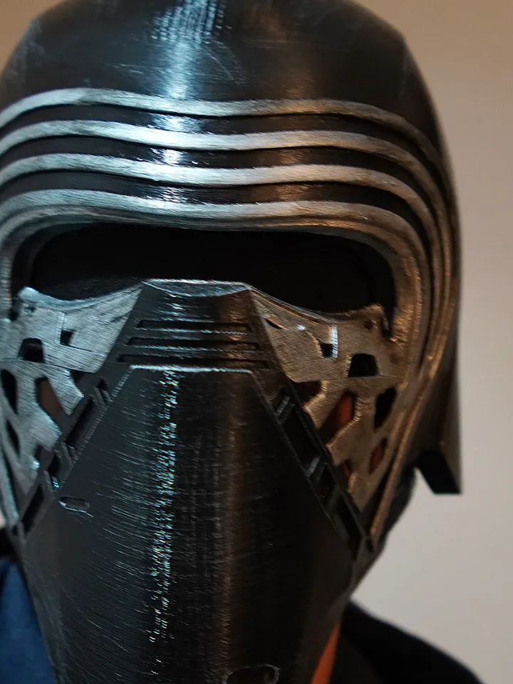 Kylo Ren helmet from Star Wars Dark Side of the Sith Kylo Ren helmet Star Wars