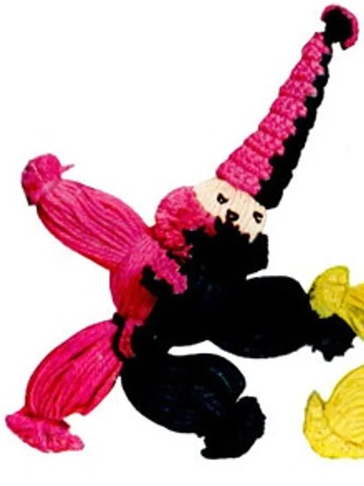 FREE Vintage Crochet Pattern Domino Clown Doll Pattern Digital Download PDF