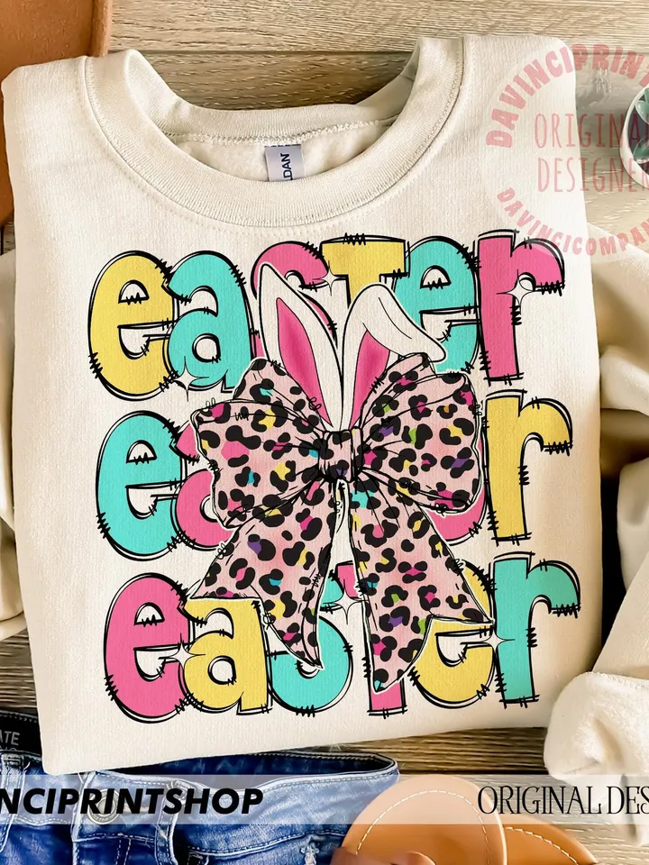 Easter png, Easter Bunny Coquette Png, Happy Easter png, Easter Coquette Png, Bunny Ears png, Easter Shirt png, Easter Bunny png, Girl png