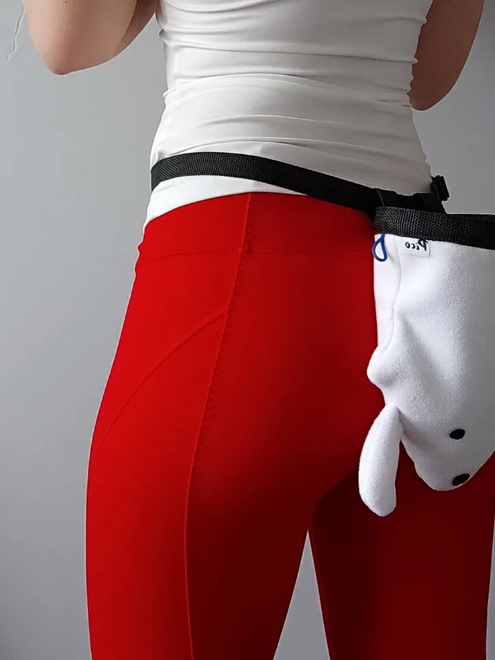Chalk bag Polar bear for rock climbing